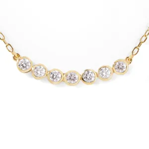 Seven Diamond Necklace