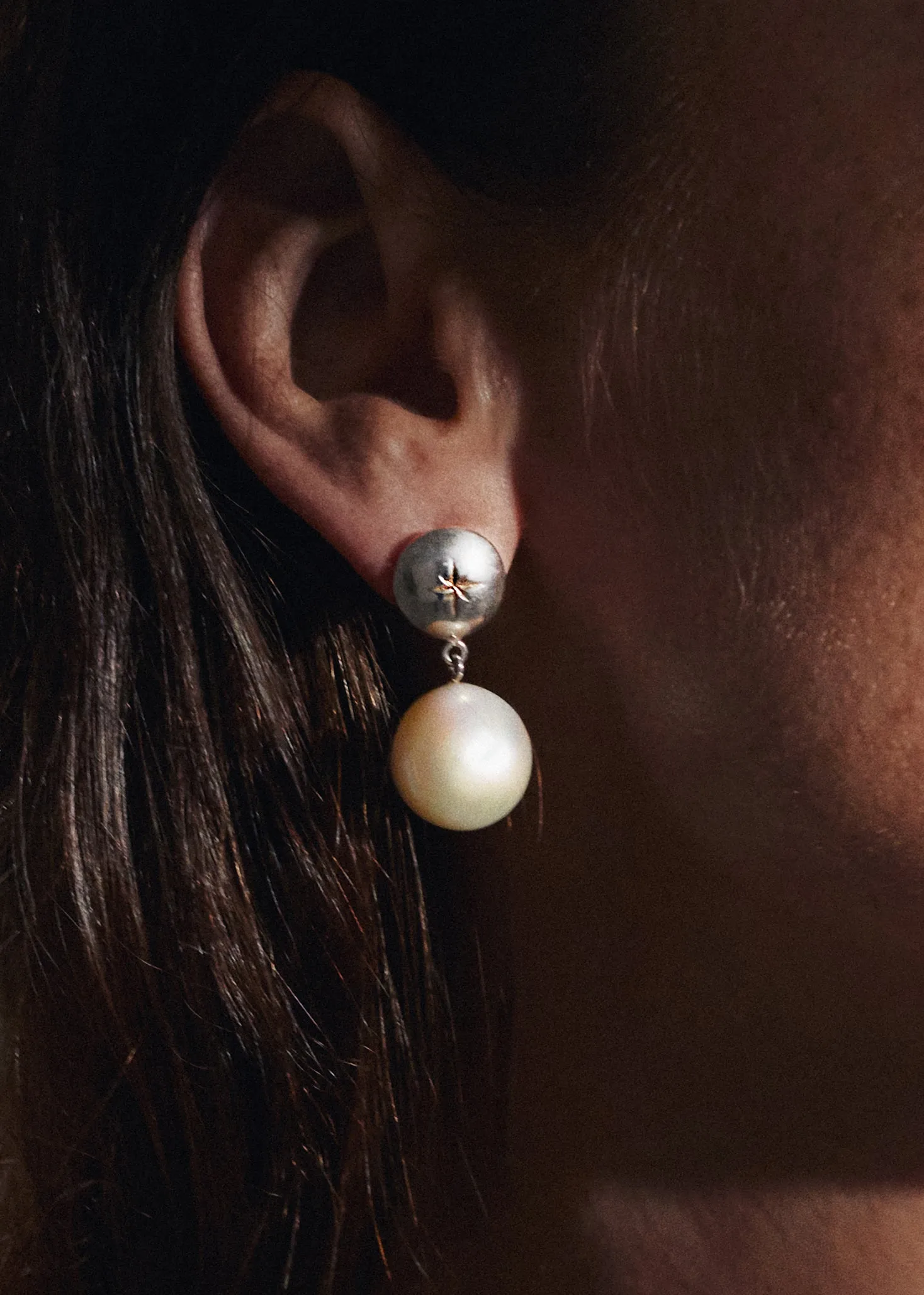 Siren Earrings / silver