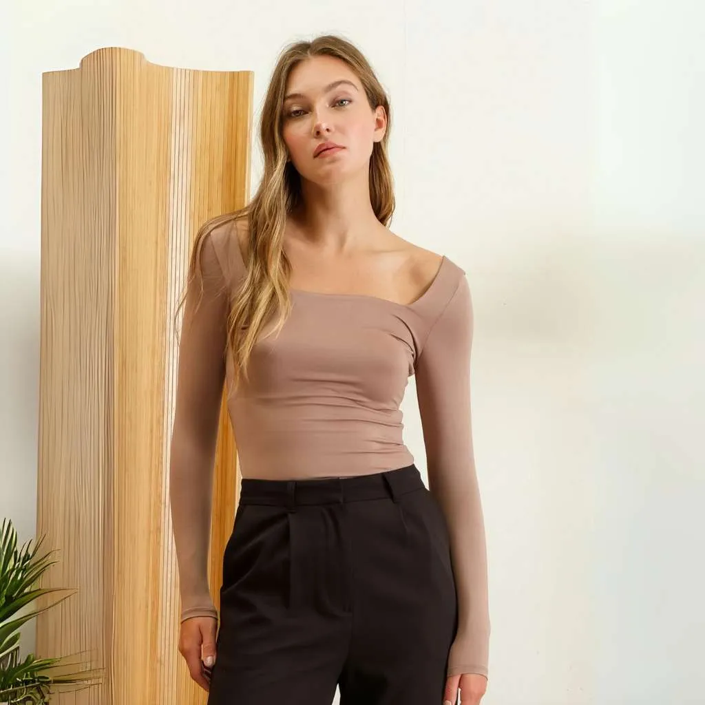 Sleek & Chic Women’s Square Neck Top