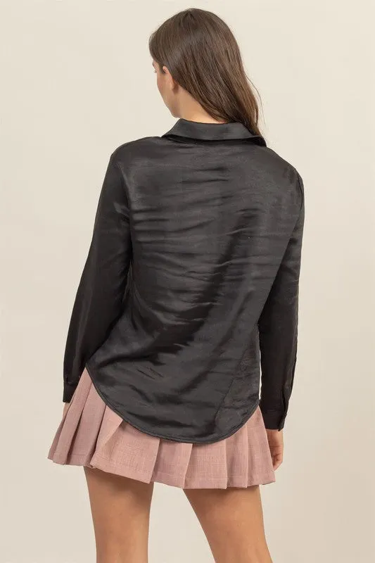 Sleek Babe Button Down