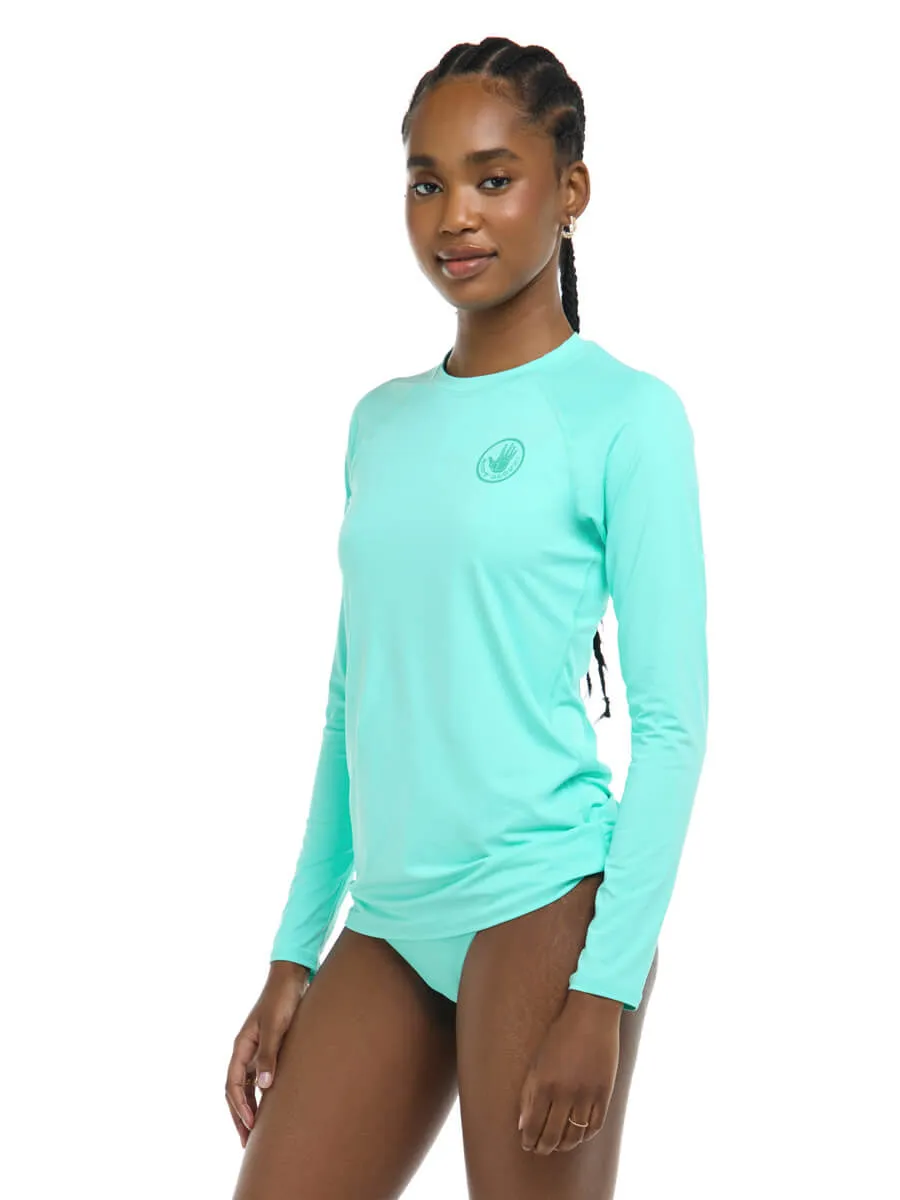 Sleek Rash Guard in Sea Mist