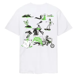 Slime Balls T-Shirt Scene Report T-Shirt - White