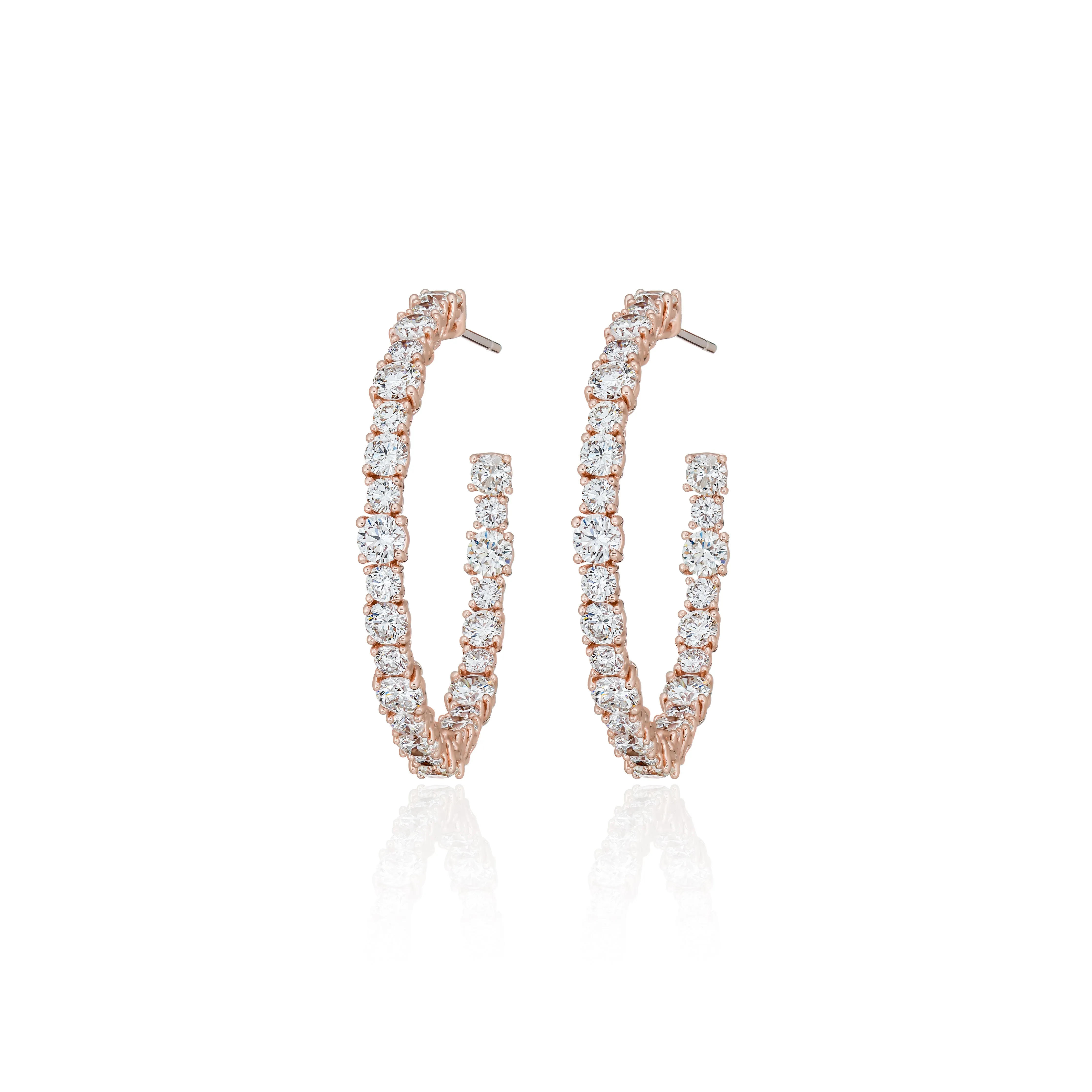 Small Round Hoop Earrings
