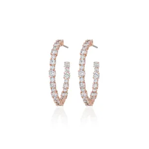 Small Round Hoop Earrings