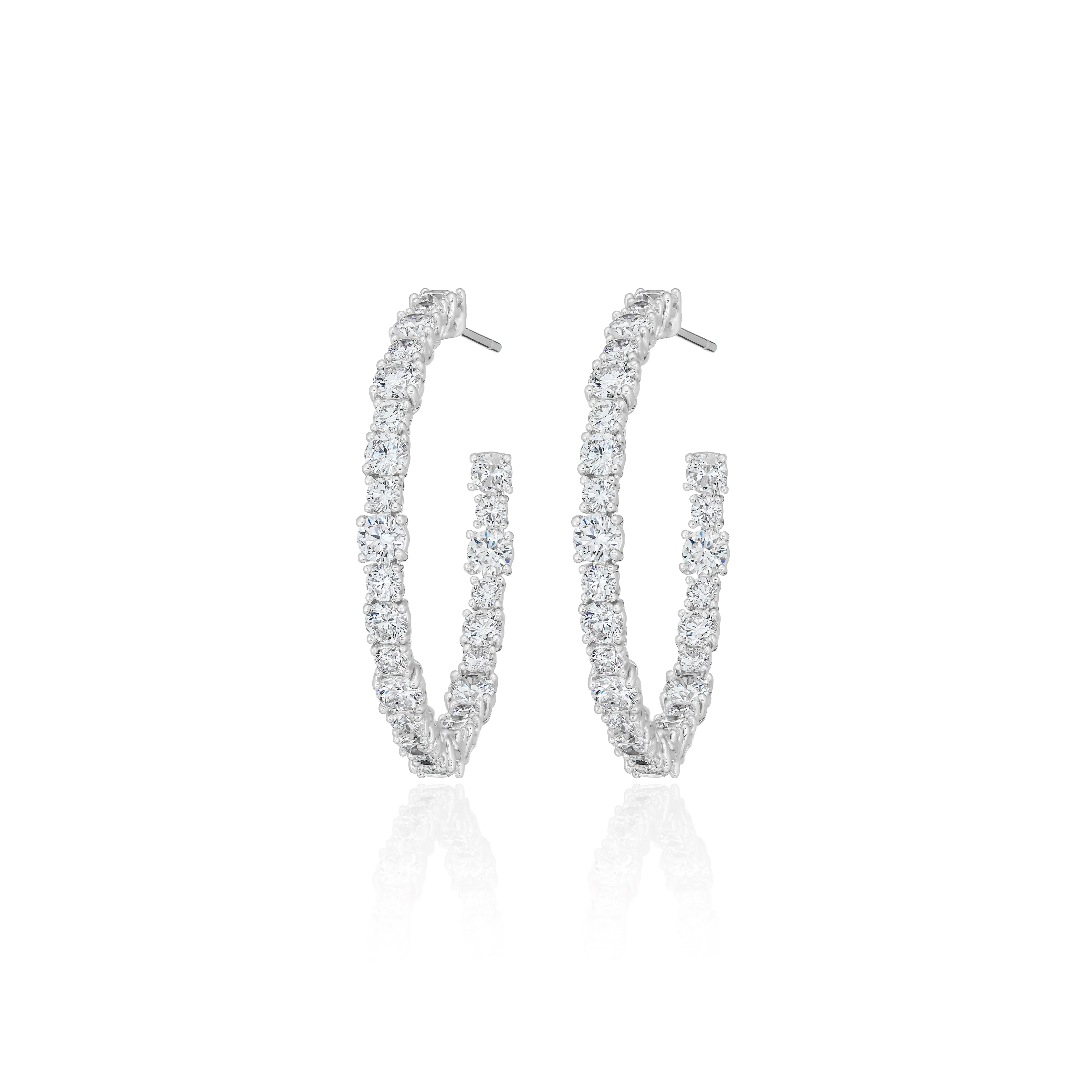 Small Round Hoop Earrings