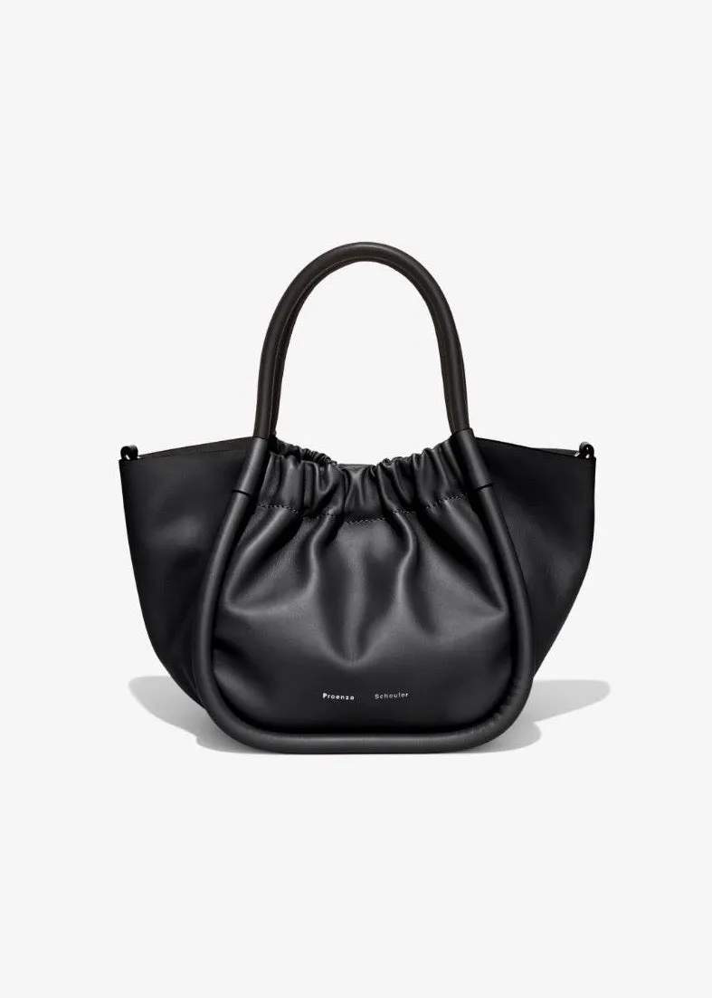 Small Ruched Crossbody Tote