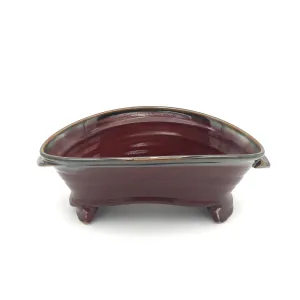 Smith - Oval Serving Bowl - Medium (Red/Black)