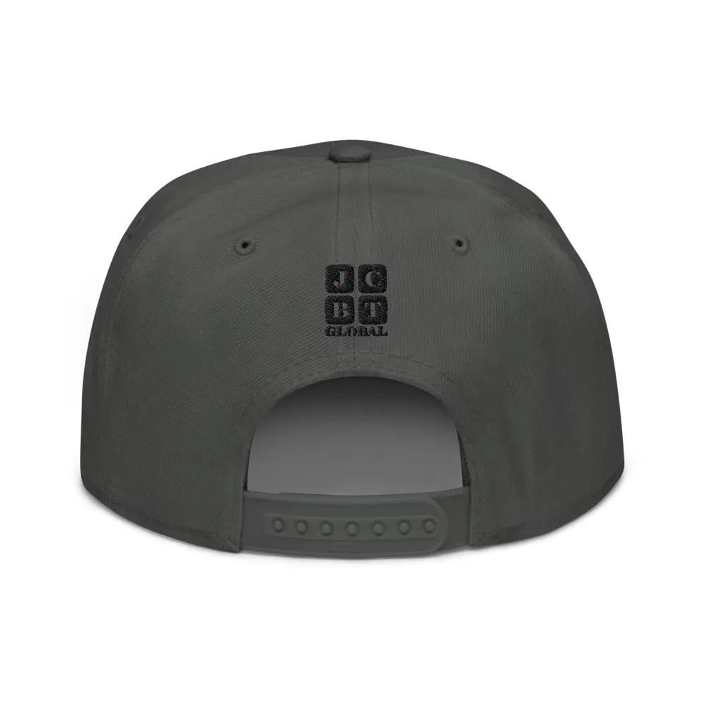Snapback Hat "1052-0011 Dream Big (Black Logo)"