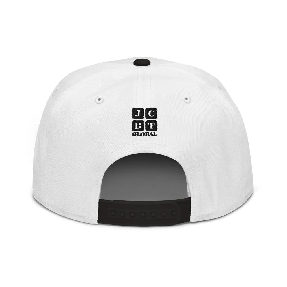 Snapback Hat "1053-0051 Illinois (Black Logo)"