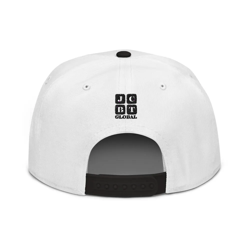 Snapback Hat "1054-0041 Indonesia (Black Logo)"