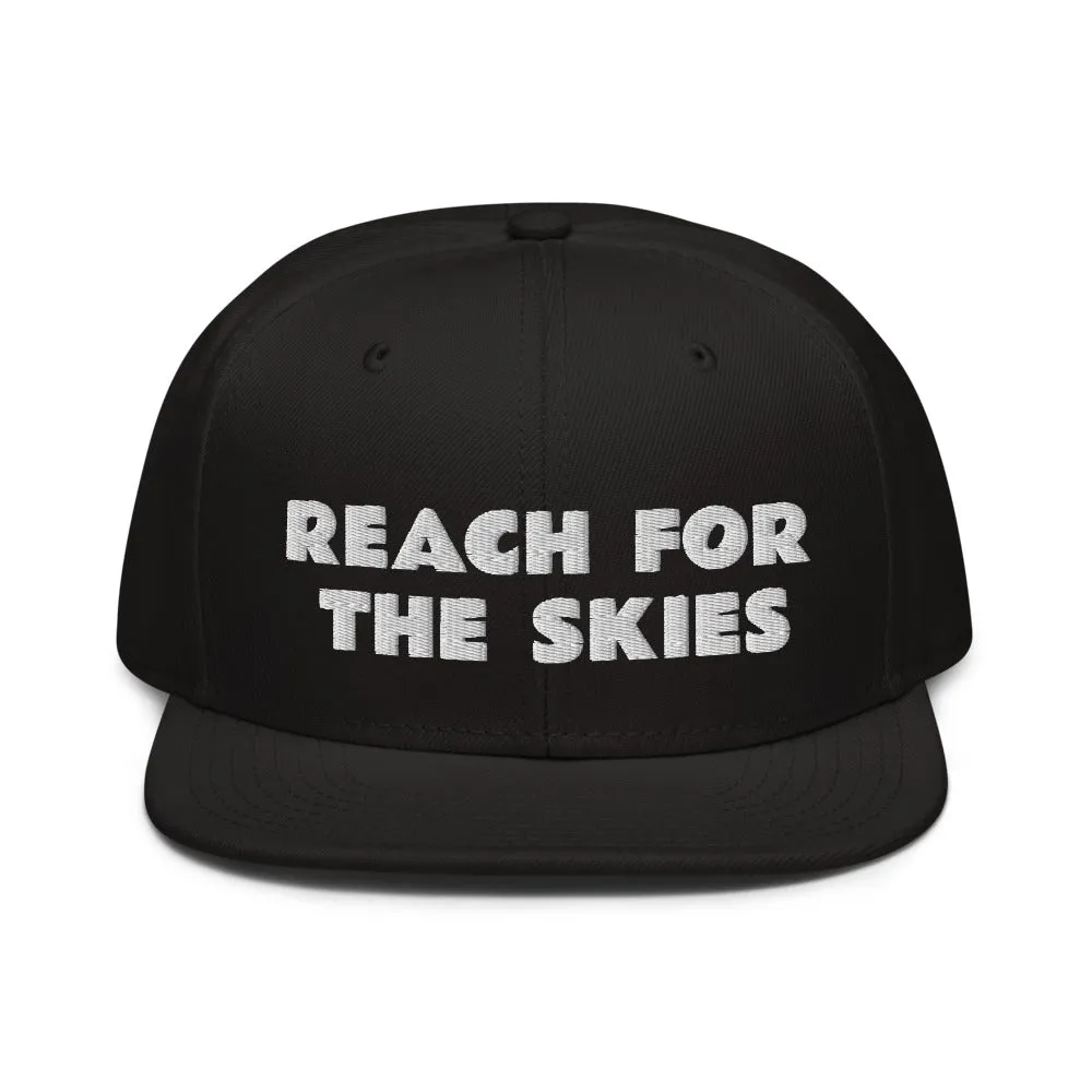 Snapback Hat "2052-0131 Reach For The Skies (White Logo)"