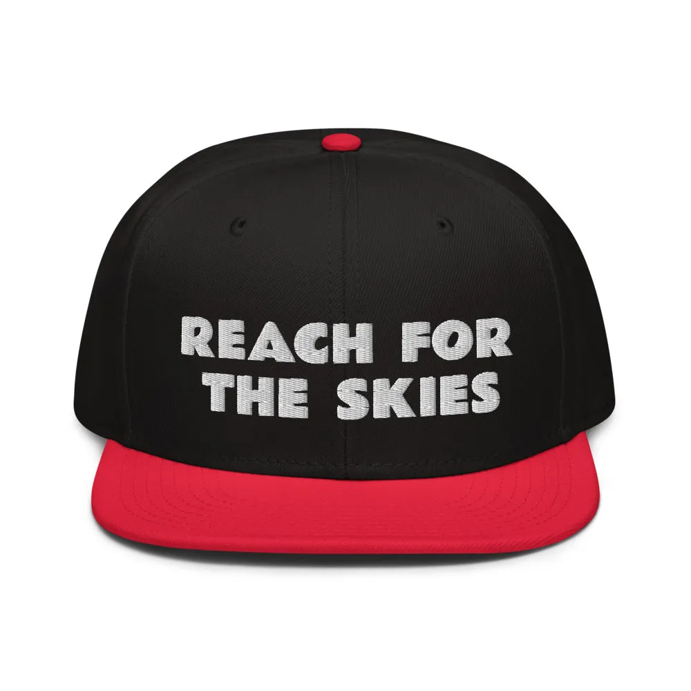 Snapback Hat "2052-0131 Reach For The Skies (White Logo)"