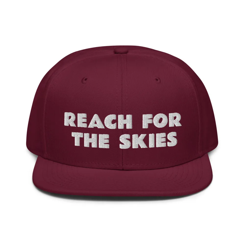 Snapback Hat "2052-0131 Reach For The Skies (White Logo)"