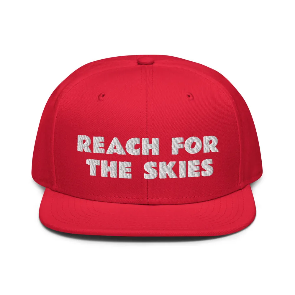 Snapback Hat "2052-0131 Reach For The Skies (White Logo)"