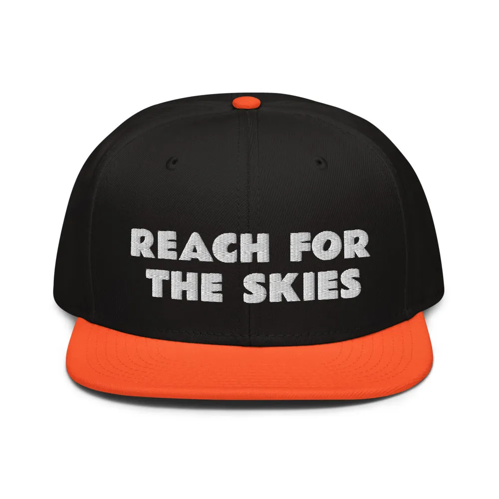 Snapback Hat "2052-0131 Reach For The Skies (White Logo)"
