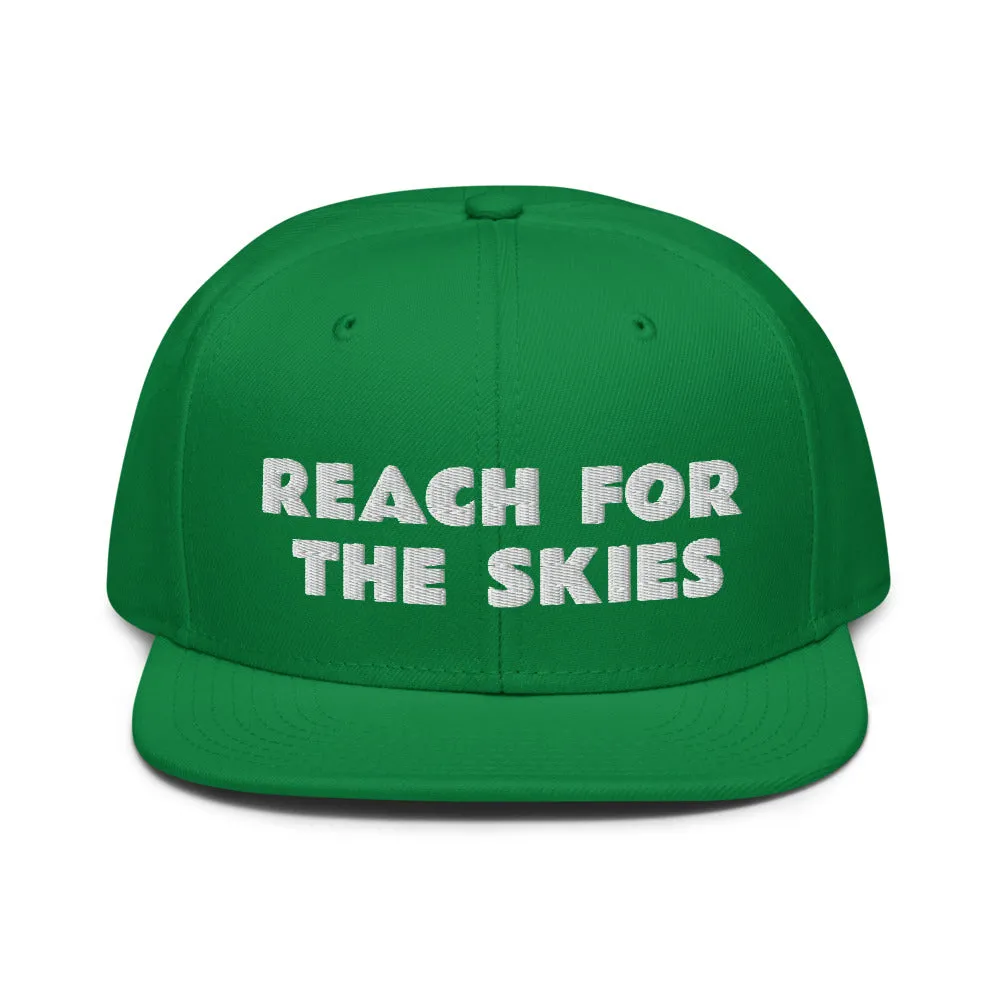 Snapback Hat "2052-0131 Reach For The Skies (White Logo)"
