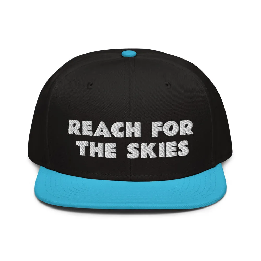 Snapback Hat "2052-0131 Reach For The Skies (White Logo)"