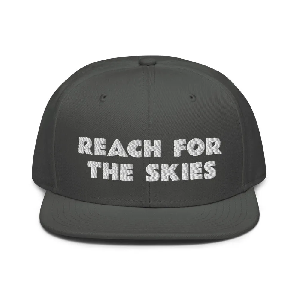 Snapback Hat "2052-0131 Reach For The Skies (White Logo)"