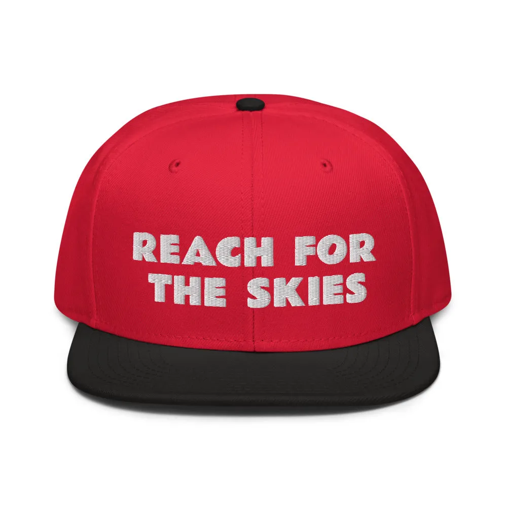 Snapback Hat "2052-0131 Reach For The Skies (White Logo)"