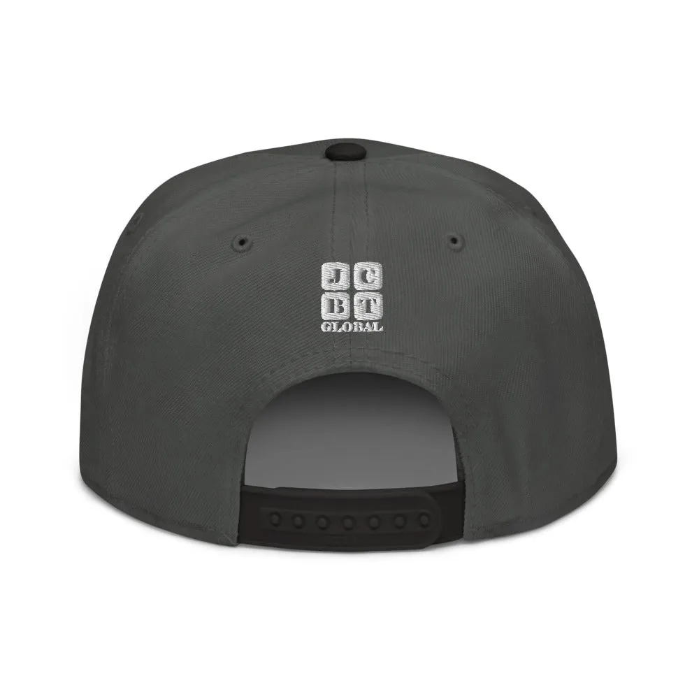Snapback Hat "2052-0171 I Want It I Got It (White Logo)"