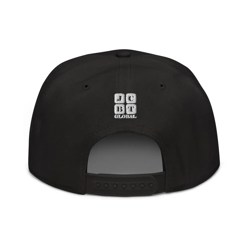 Snapback Hat "2052-0171 I Want It I Got It (White Logo)"