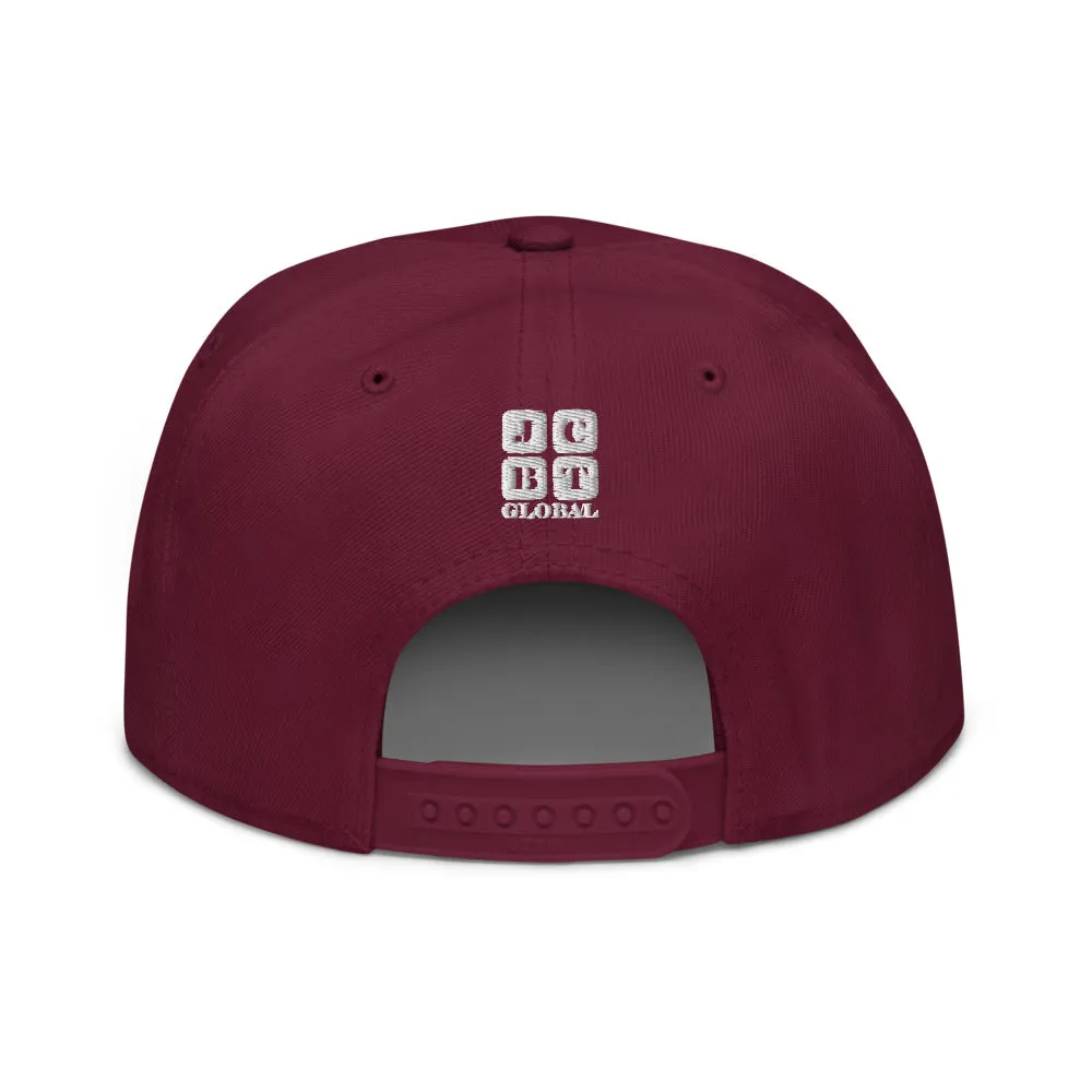 Snapback Hat "2052-0171 I Want It I Got It (White Logo)"