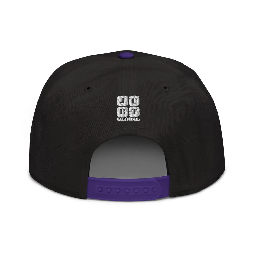 Snapback Hat "2052-0171 I Want It I Got It (White Logo)"