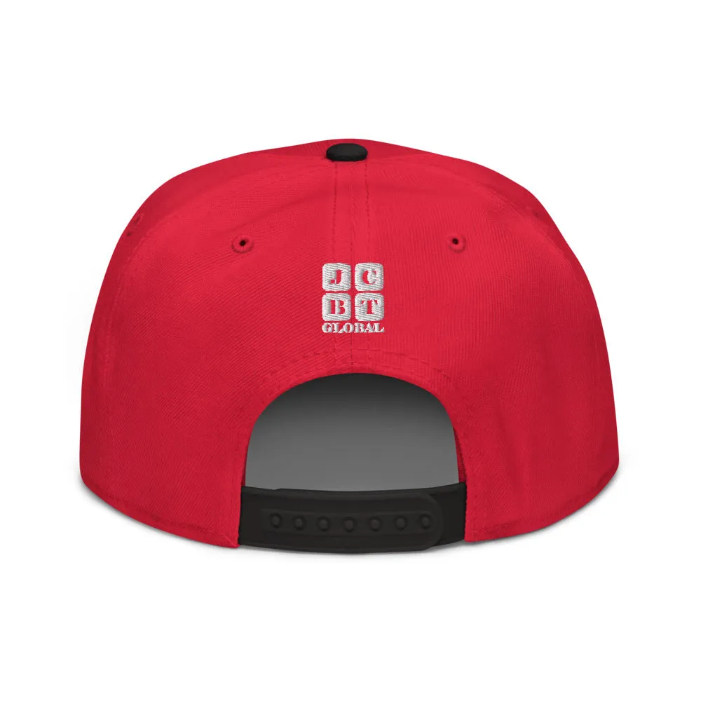 Snapback Hat "2052-0171 I Want It I Got It (White Logo)"