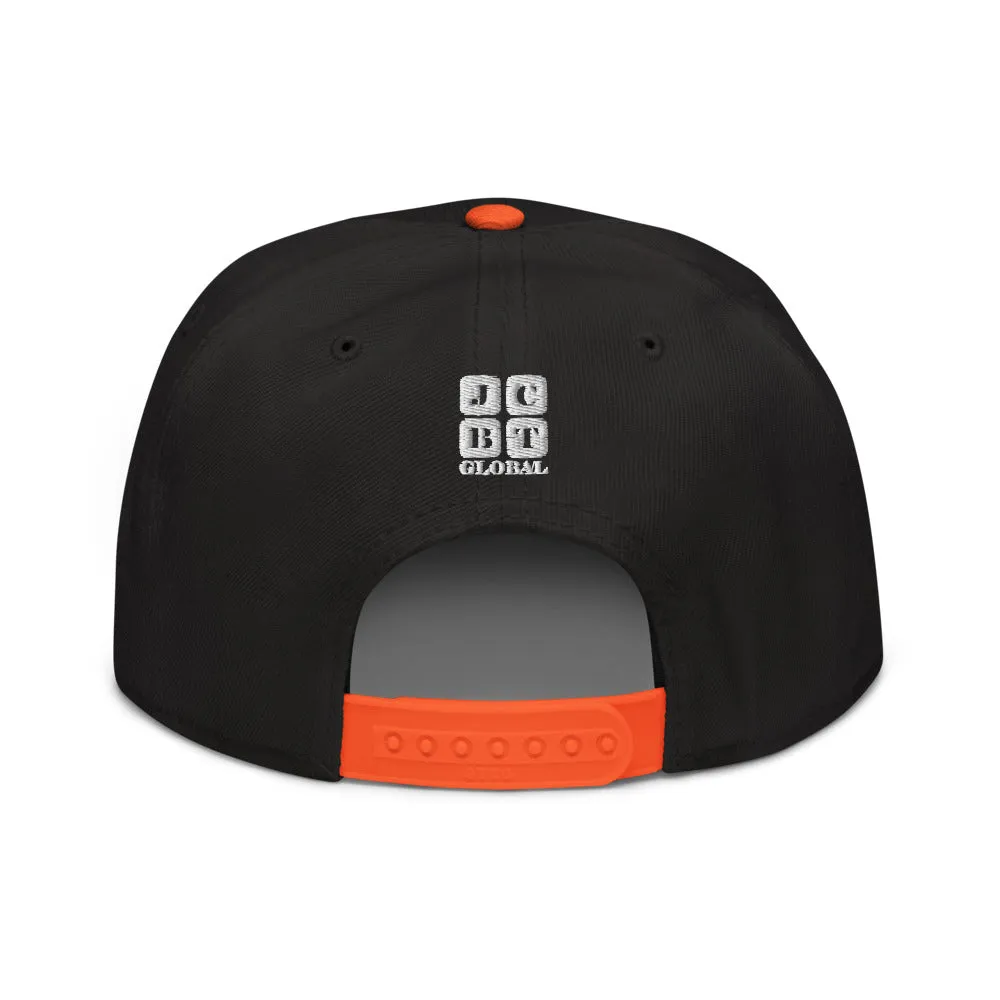 Snapback Hat "2052-0171 I Want It I Got It (White Logo)"