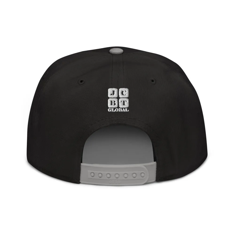 Snapback Hat "2052-0171 I Want It I Got It (White Logo)"