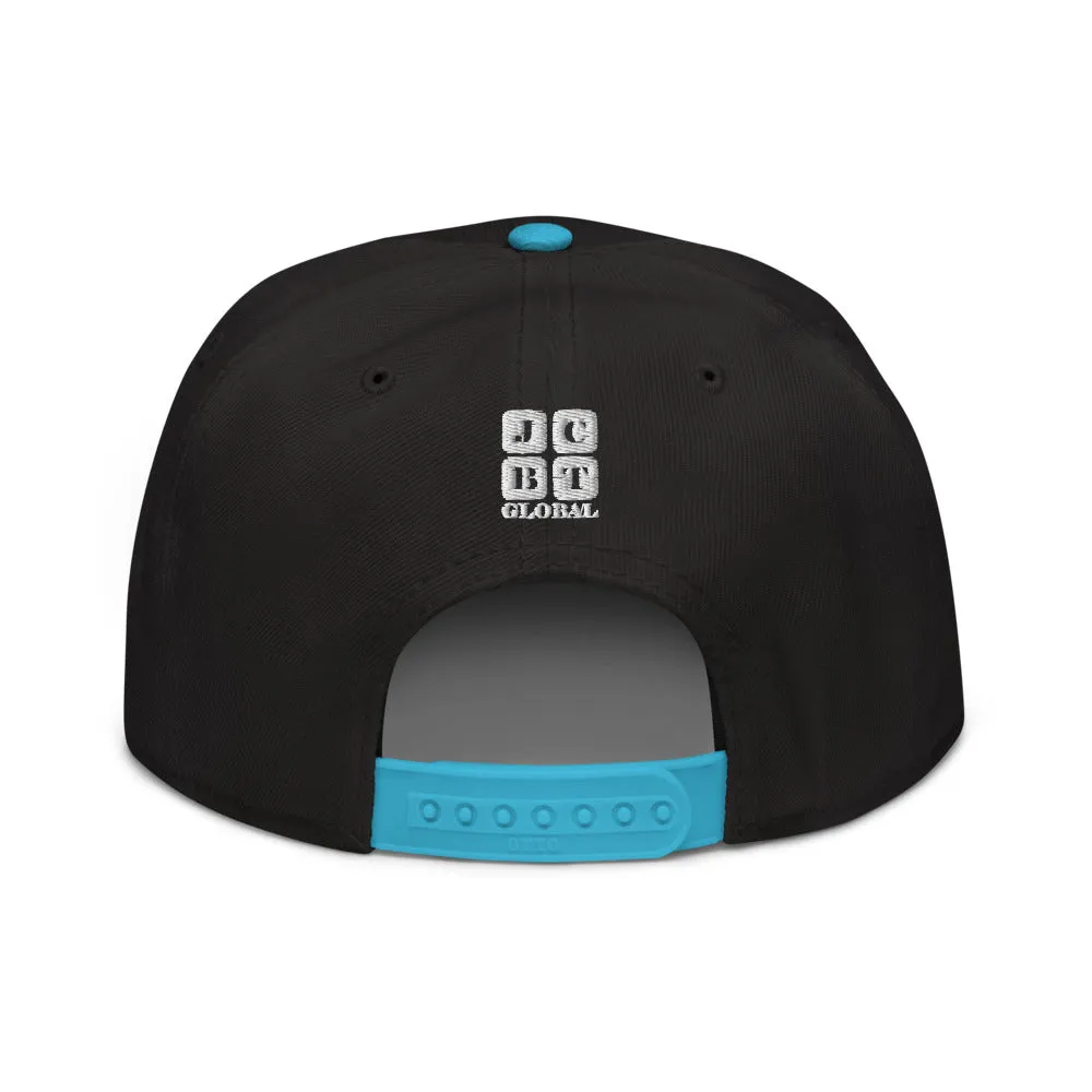 Snapback Hat "2052-0171 I Want It I Got It (White Logo)"