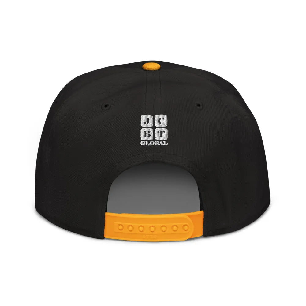 Snapback Hat "2052-0171 I Want It I Got It (White Logo)"