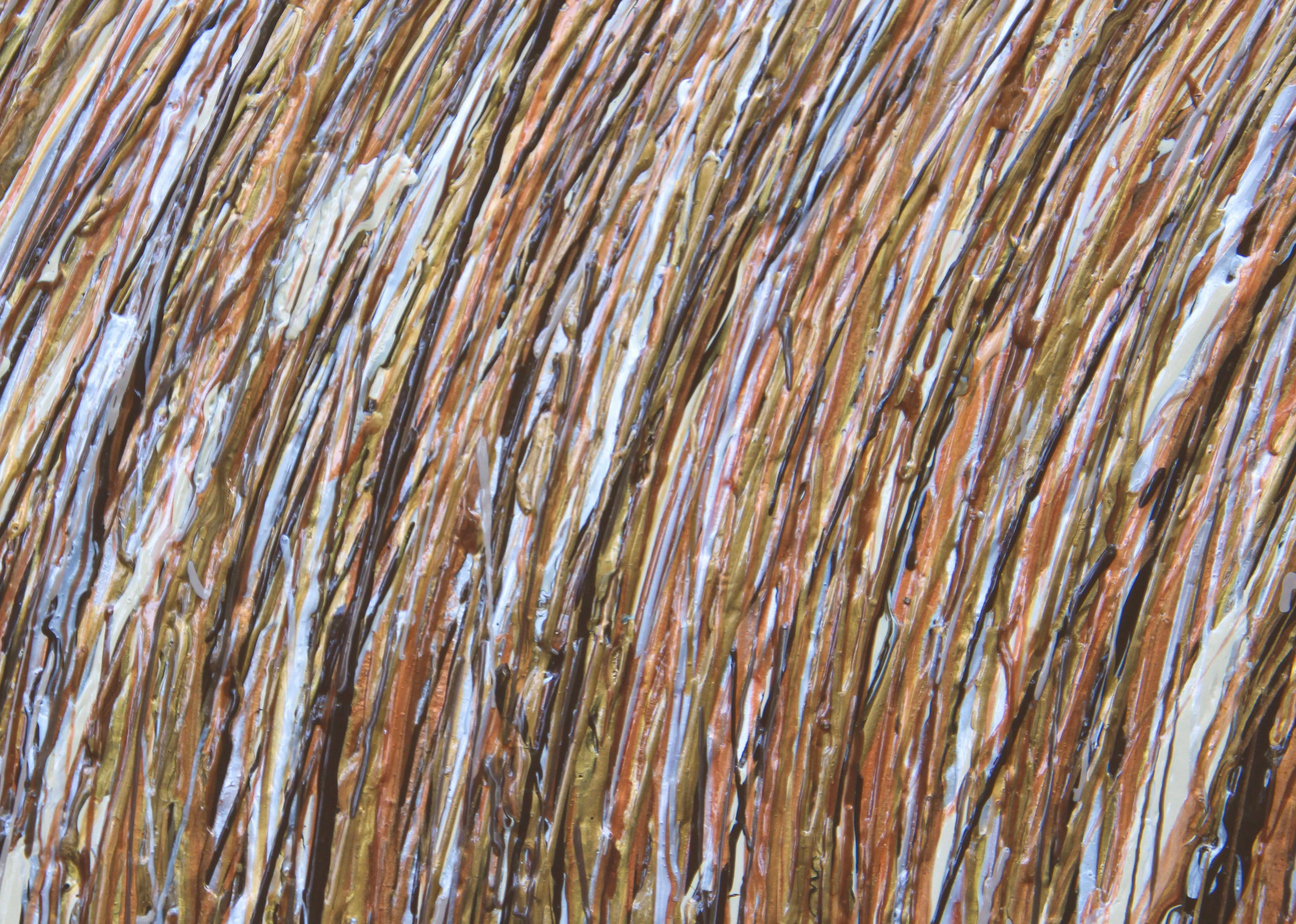 SOLD Abstract Art- Copper Road