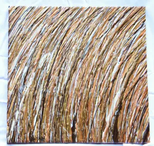 SOLD Abstract Art- Copper Road