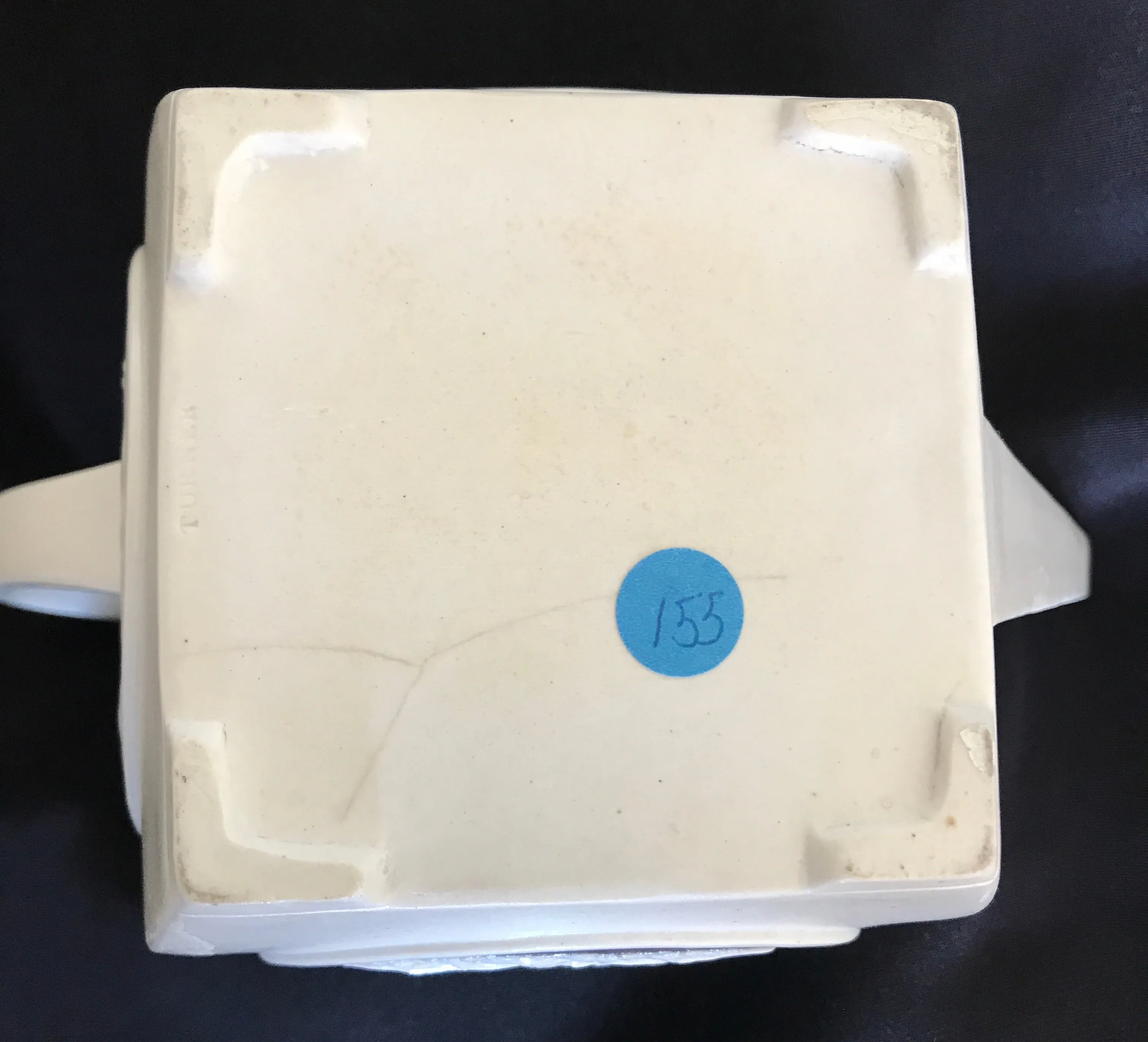 SOLD Staffordshire Pottery John Turner Stoneware Teapot & Cover.