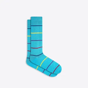 Specks and Stripes Mid-Calf Socks