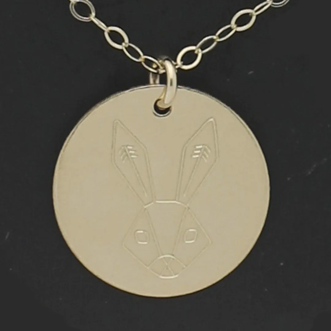 Spirit Animal Necklace - The Rabbit