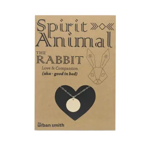 Spirit Animal Necklace - The Rabbit