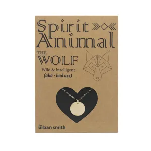 Spirit Animal Necklace - The Wolf