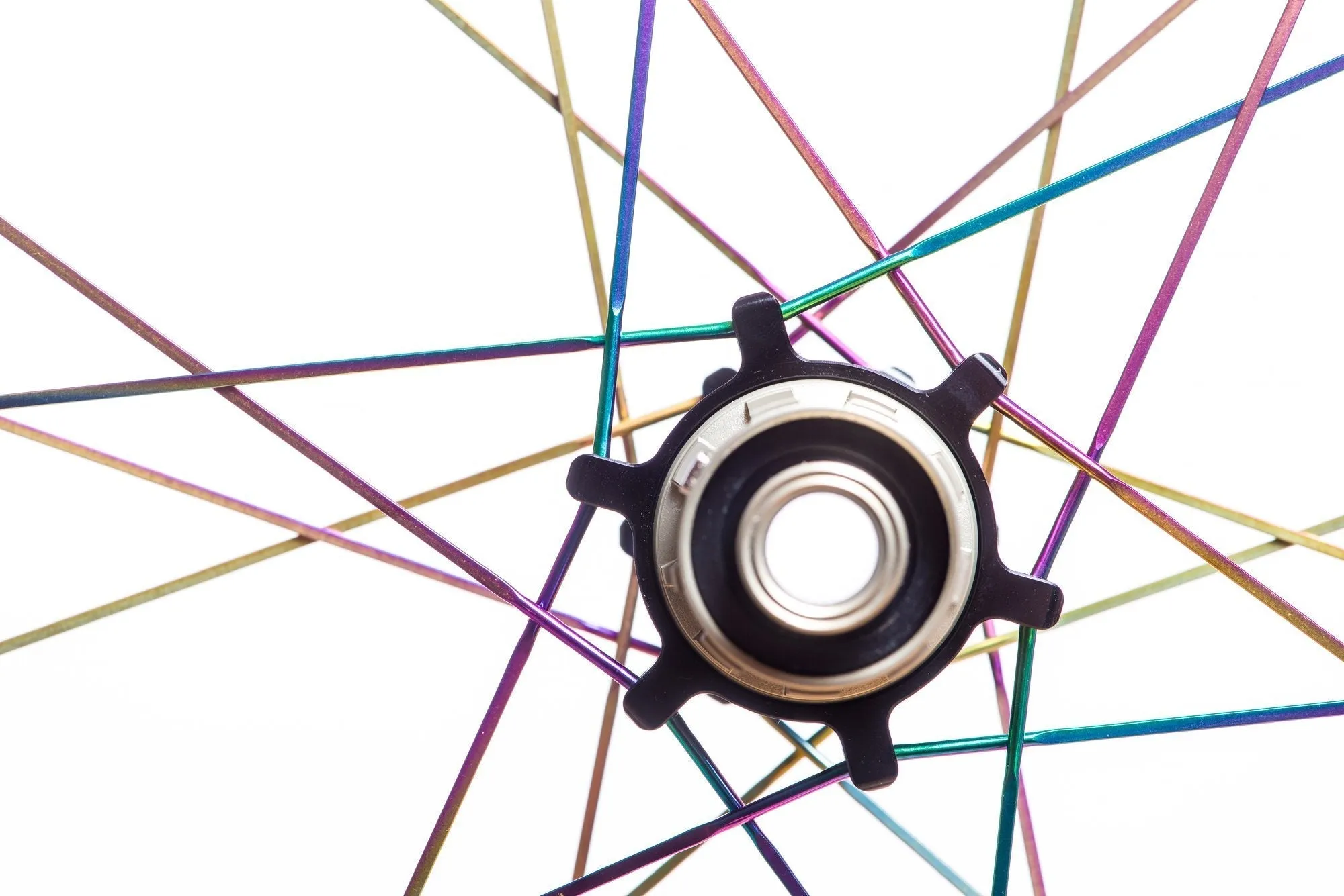 Spoke | TI-TB2016 | J-Bend | Rounded | 295mm | Ti-Nitride Oil-Slick