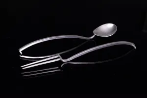 Spoon and Fork Serving Set