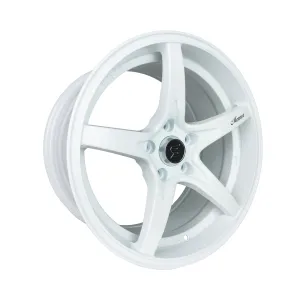 Stage Wheels Monroe 17x8.5  30mm 5x100 CB: 73.1 Color: White