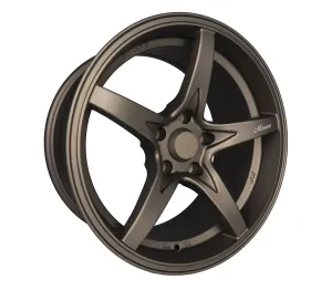 Stage Wheels Monroe 17x8.5  30mm 5x114.3 CB: 73.1 Color: Matte Bronze