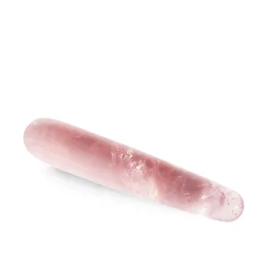 Star Rose Quartz Yoni Wand Rounded Tip