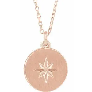 Starburst Disc 16-18" Necklace or Pendant 86649
