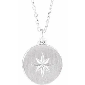 Starburst Disc 16-18" Necklace or Pendant 86649