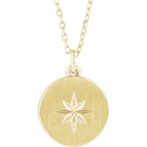 Starburst Disc 16-18" Necklace or Pendant 86649