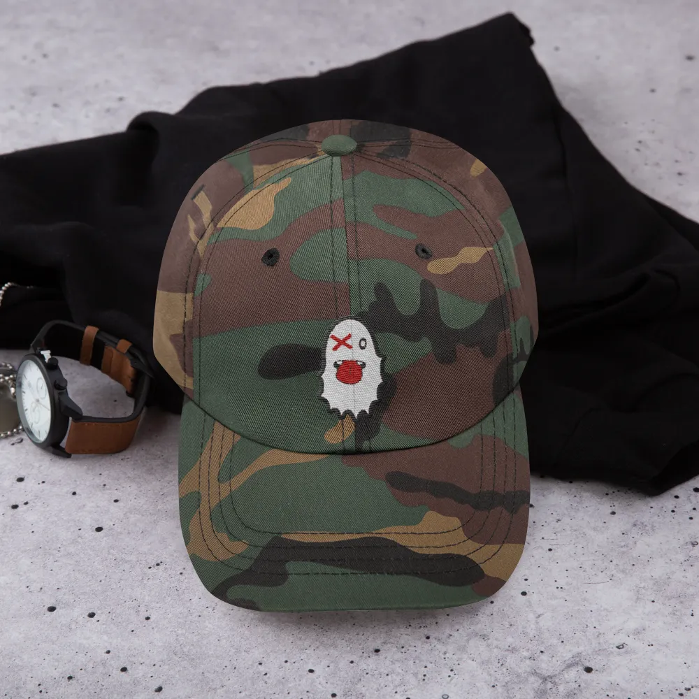 Stash Me® Ghost Dad Hat