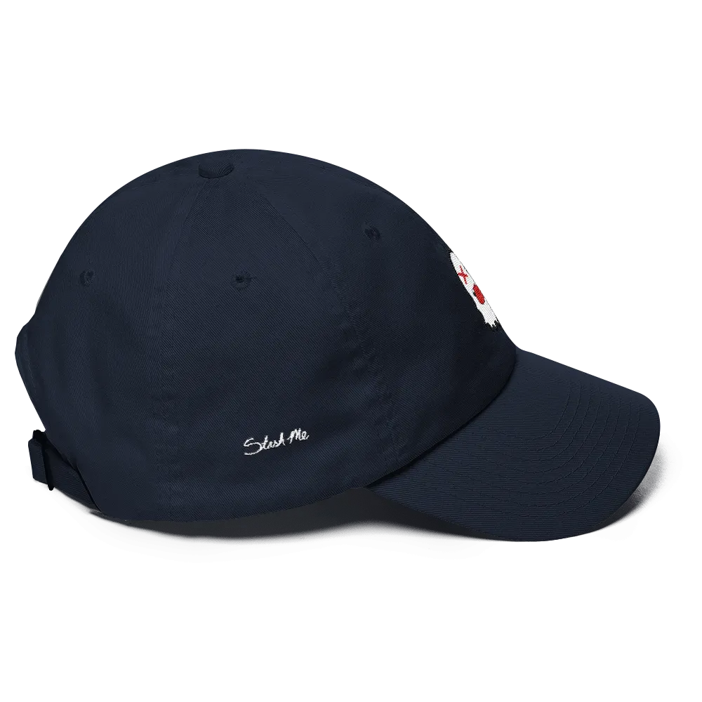 Stash Me® Ghost Dad Hat