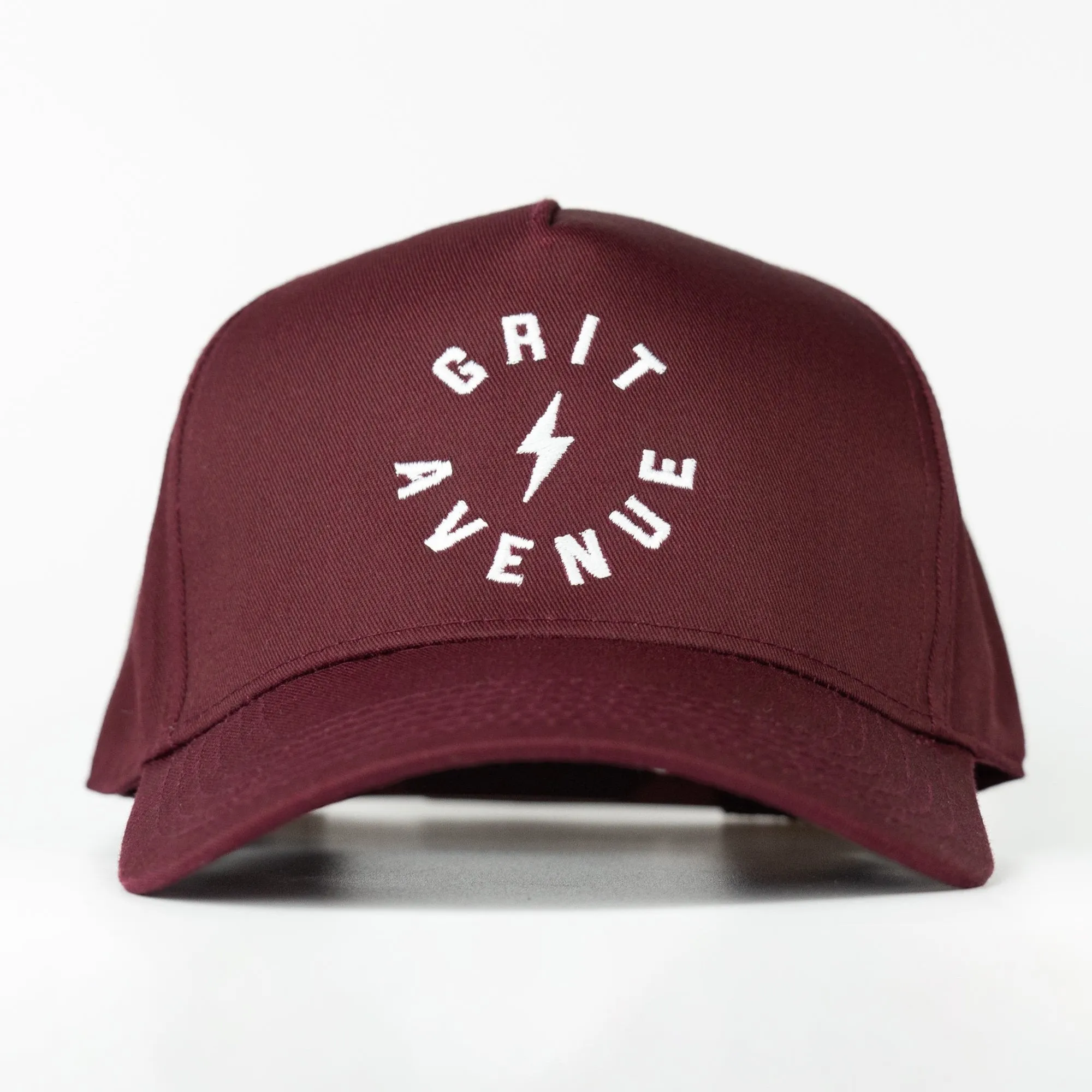 STATIC - Burgundy - Structured 5-Panel